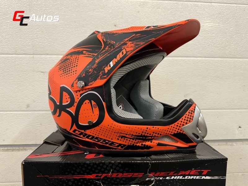 CASQUE ENFANT GPX HOMOLOGUÉ ECER 22-05 ORANGE - S