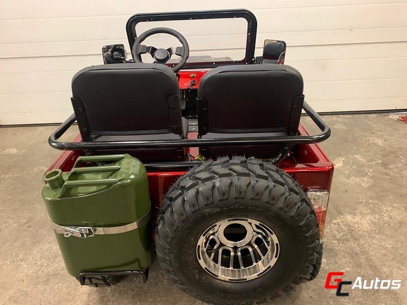 JEEP RUILIAN 125 CC  - rouge