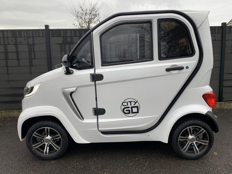 Voiture électrique sans permis CITYGO - blanc