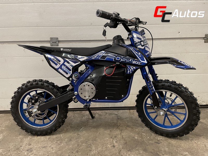 Moto électrique Fossa 1000W - 36V 10/10 (4/8 ans) - bleu