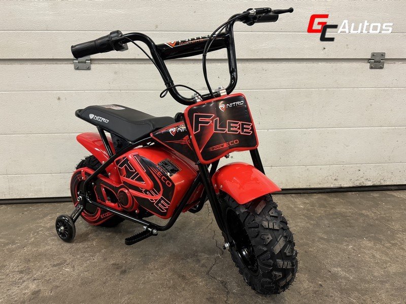Moto électrique FLEE 24V - 300W (3/5 ans) - rouge