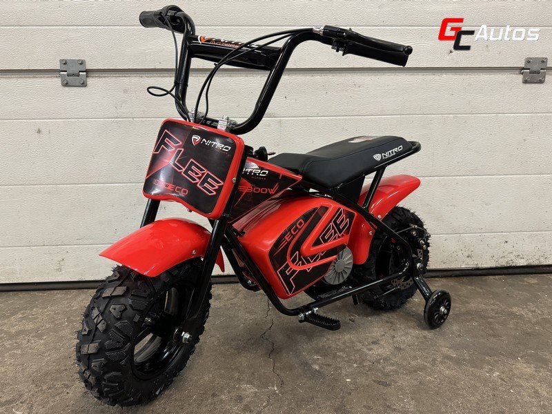 Moto électrique FLEE 24V - 300W (3/5 ans) - rouge