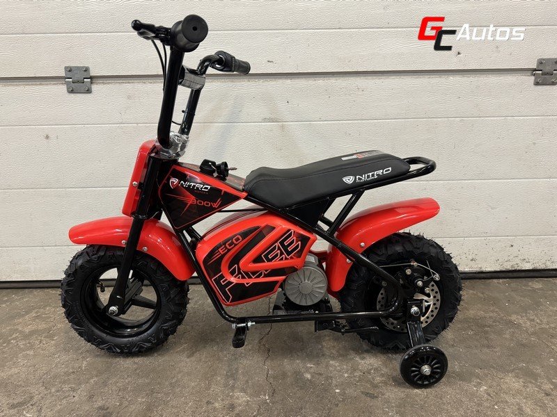 Moto électrique FLEE 24V - 300W (3/5 ans) - rouge