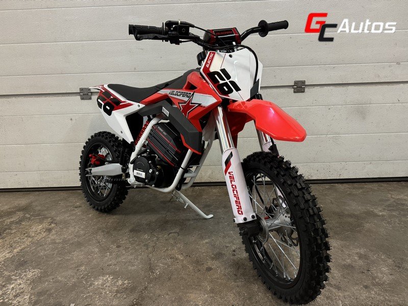 Moto électrique VELOCIFERO 1000W - 60V LITHIUM 14/12 (Dès 8 ans)- rouge