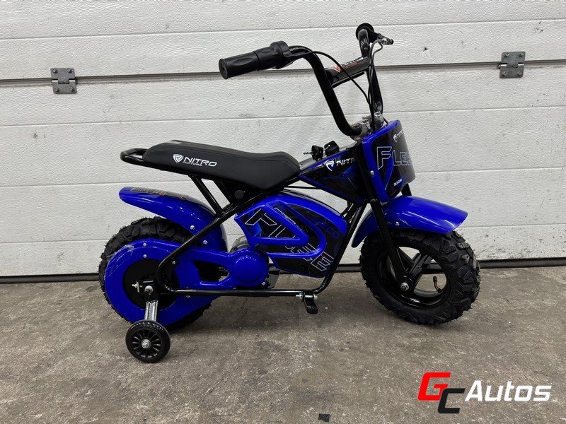 Moto électrique FLEE 24V - 300W (3/5 ans) - bleu