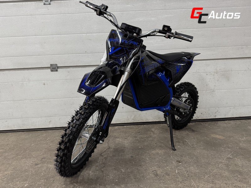 Moto electrique Serval 1600W - 14/12 48V-15AH LITHIUM (dès 9 ans) - bleu