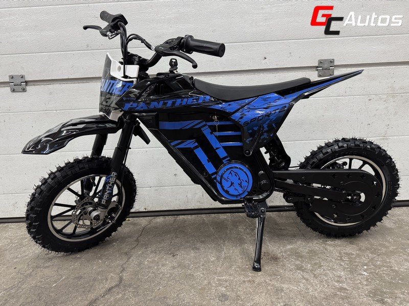 Moto électrique Panther 1000W - 36V 10/10 (4/8 ans)  - bleu