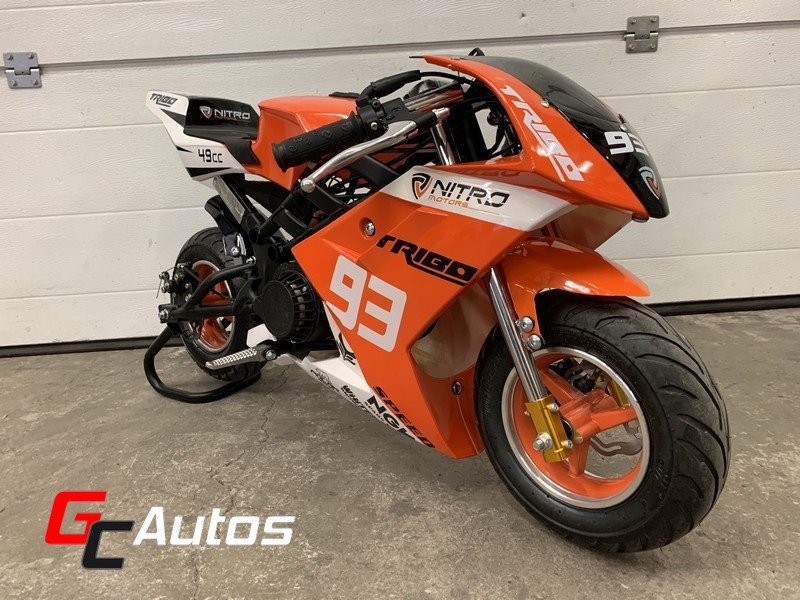 Moto pocket course NITRO MOTORS TRIBO 49 CC - orange