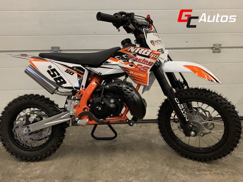Dirt bike NRG 12/10 Luxe (Dès 6 ans) - orange