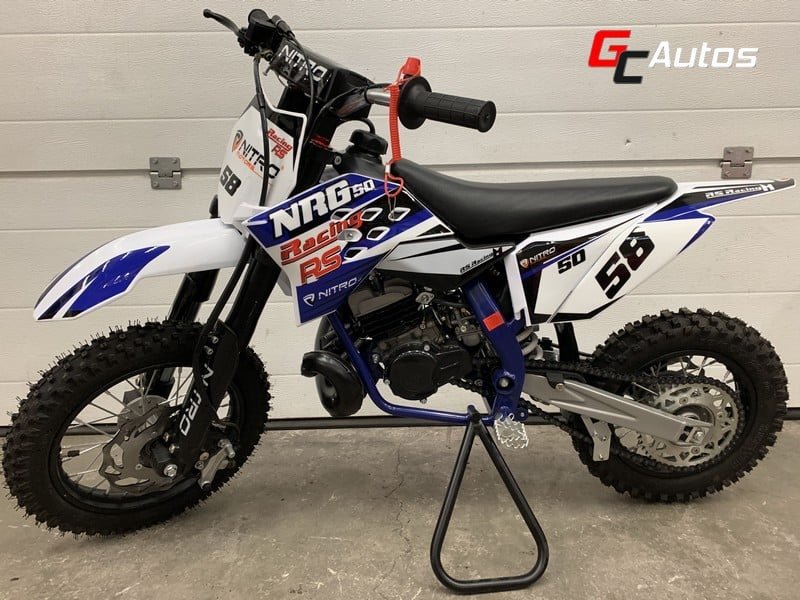 Dirt bike NRG 12/10 Luxe - bleu