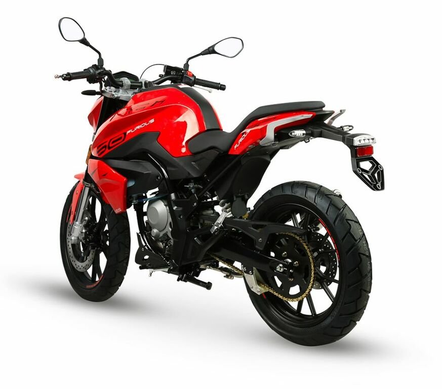 Moto Masai FURIOUS 50 - rouge