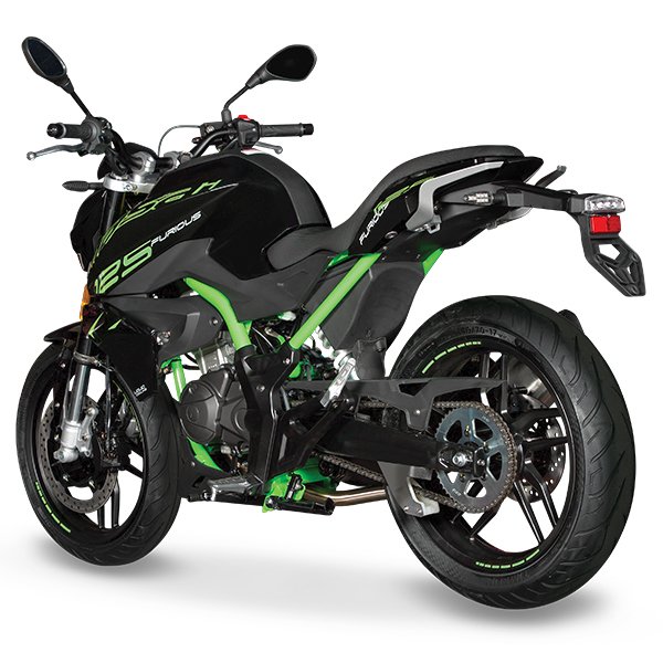 Moto Masai FURIOUS 125 - vert