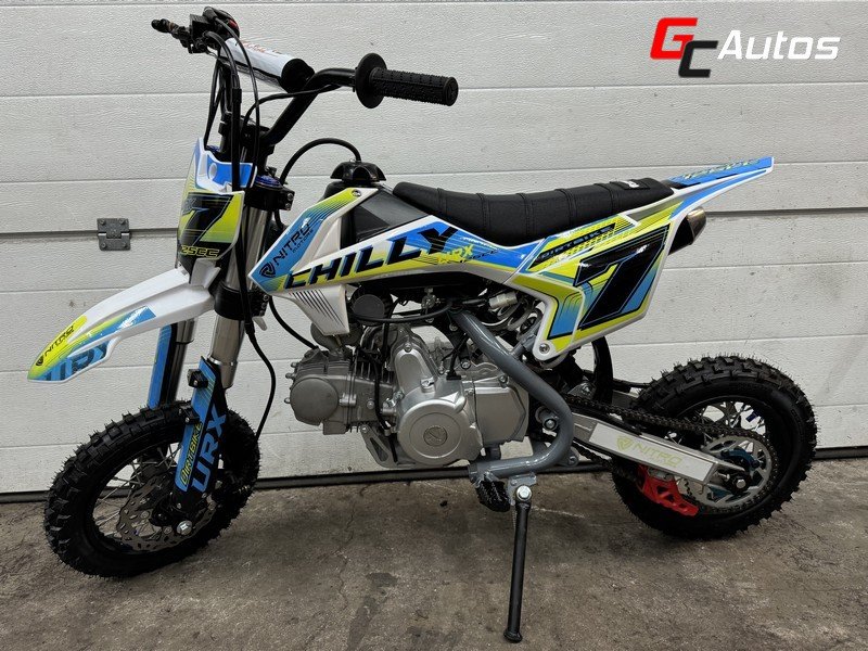 DIRT BIKE CHILLY 10/10 125 CC (Dès 6 ans)  - bleu