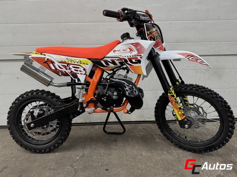 Dirt bike NRG 50 cc 14/12 luxe (Dès 8 ans) - orange