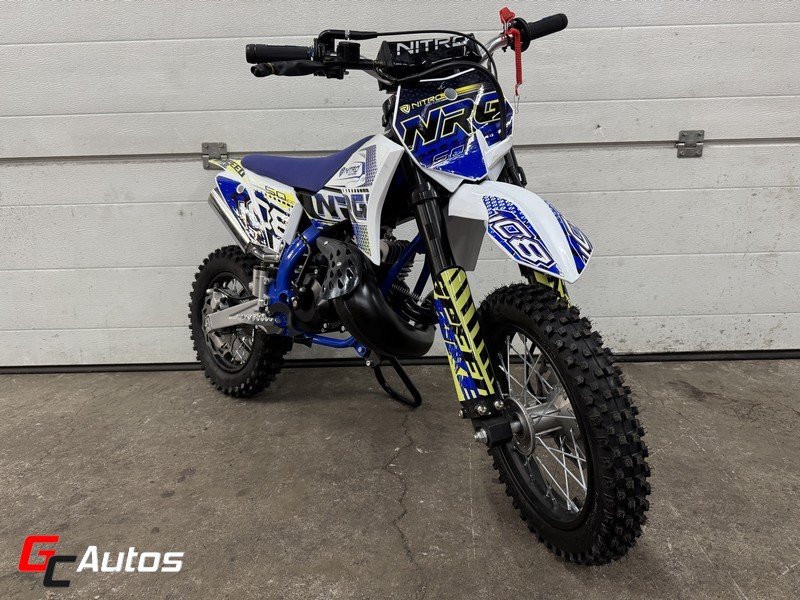 Dirt bike NRG 12/10 Luxe (Dès 6 ans) - bleu