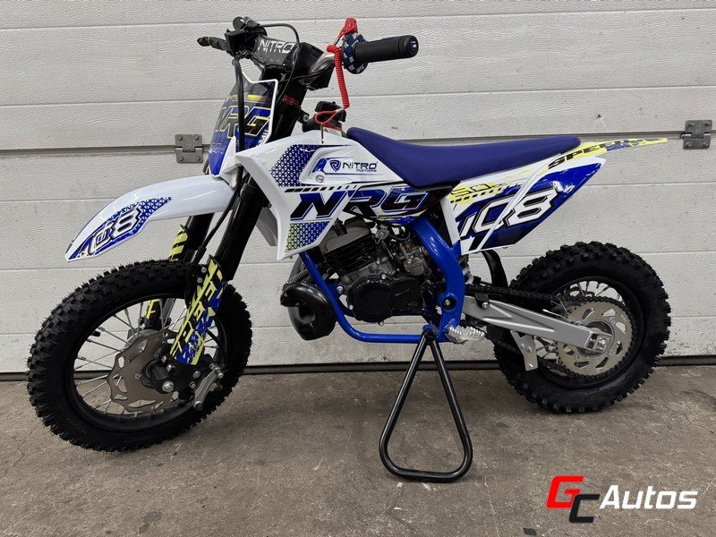 Dirt bike NRG 12/10 Luxe (Dès 6 ans) - bleu