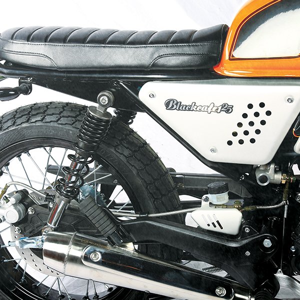 Moto Masai Vintage BLACK CAFE 125 - orange