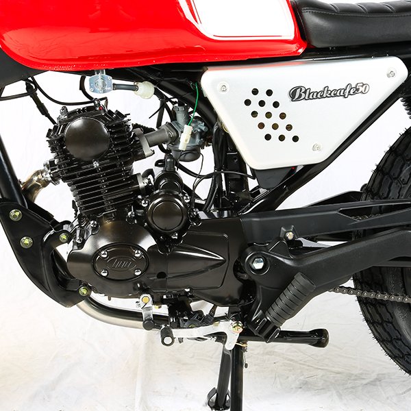 Moto Masai Vintage BLACK CAFE 50 - rouge