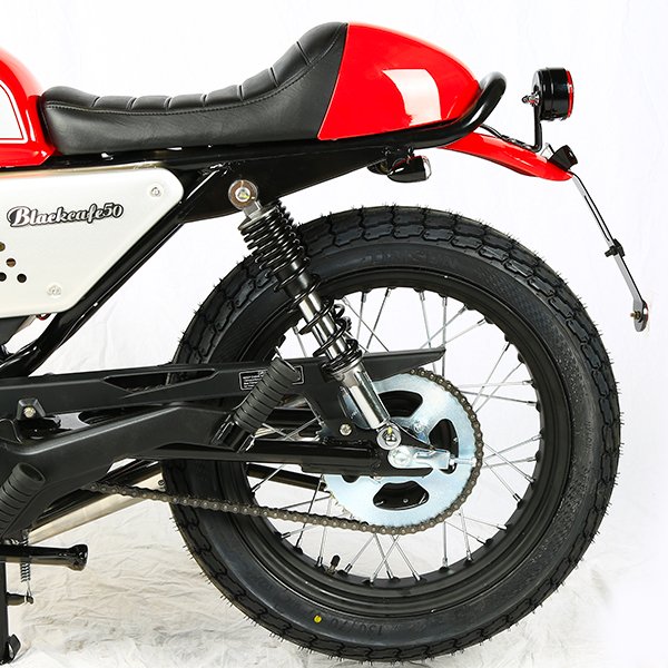 Moto Masai Vintage BLACK CAFE 50 - rouge