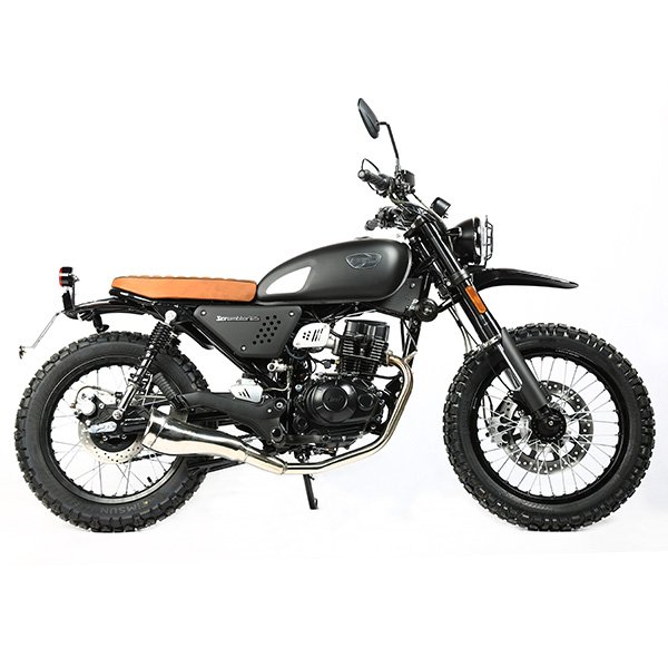 Moto Masai Vintage SCRAMBLER 125 - noir