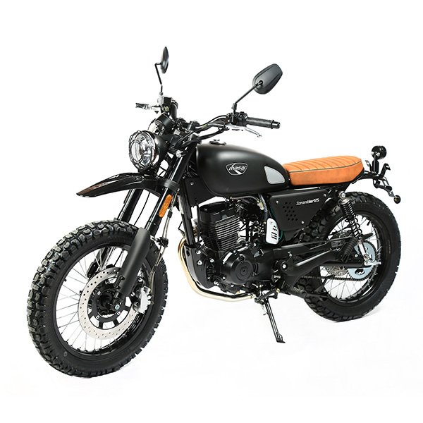 Moto Masai Vintage SCRAMBLER 125 - noir