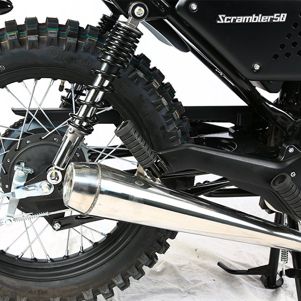 Moto Masai Vintage SCRAMBLER 50 - noir