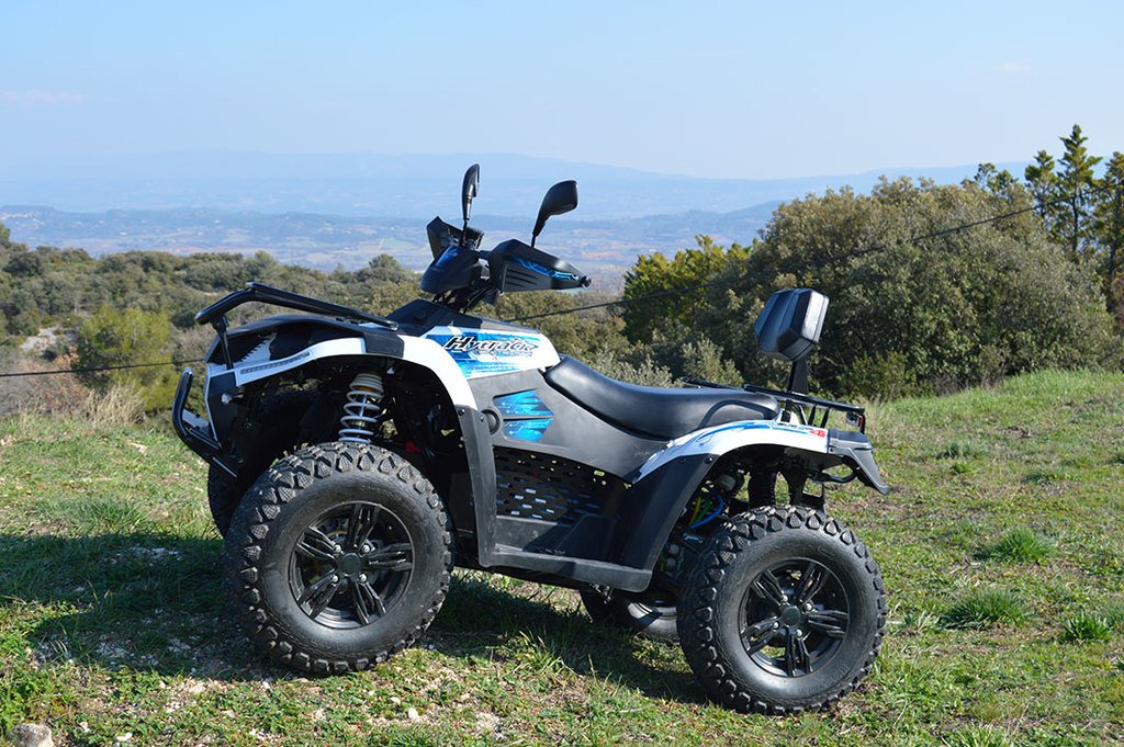 Quad Hytrack MP4 - blanc