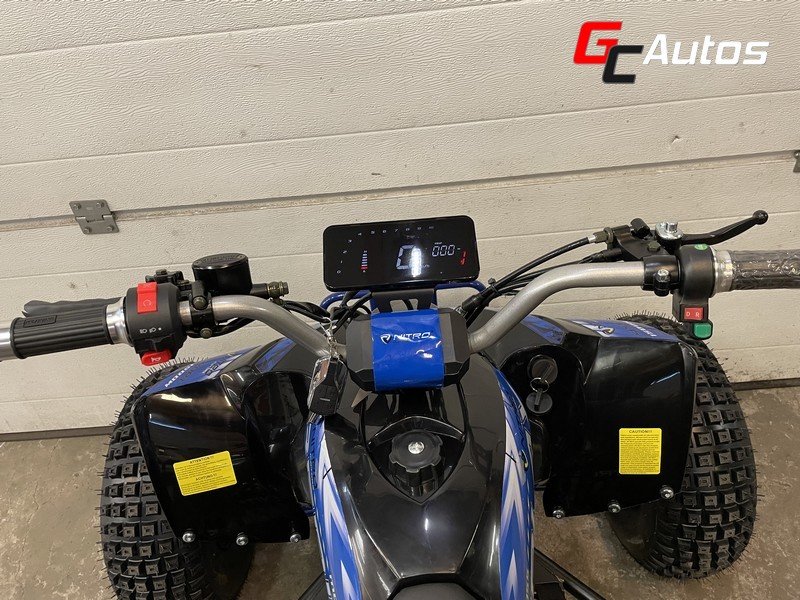 Quad electrique replay 1500W - 60V - 50 km/h (10 ans et +)  - bleu