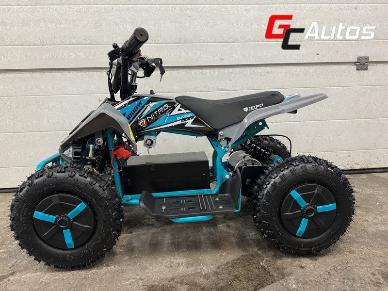Quad électrique python 1000w (4/6 ans) - gris