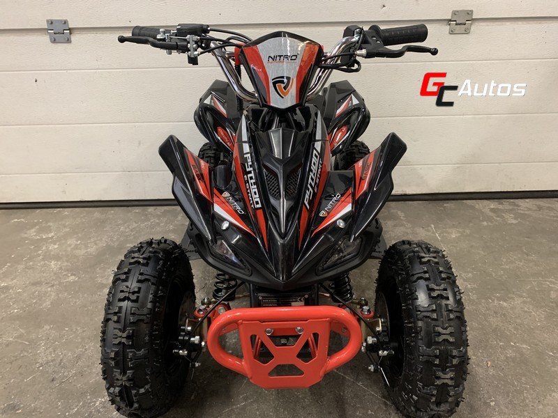  Quad python 49cc e-start (4/6 ans)   - rouge