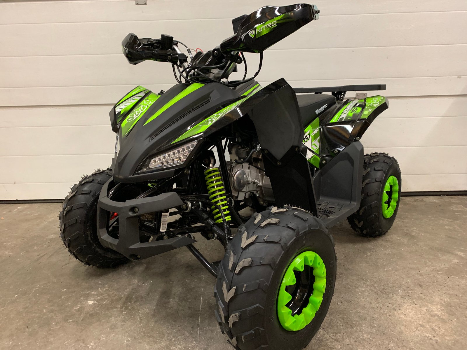 Quad nitro rizzo 125cc 7P (10 ans et +) - vert