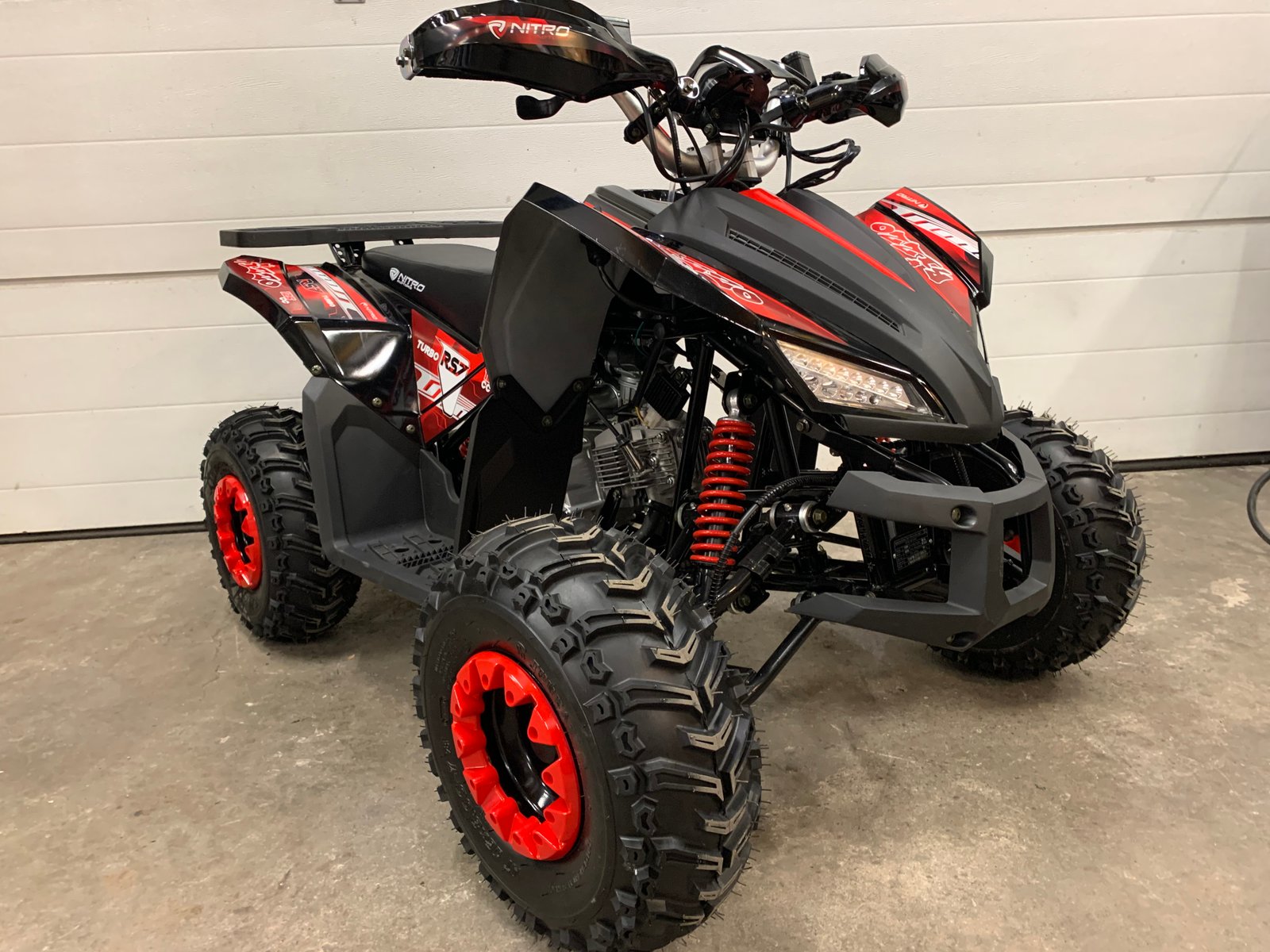 Quad nitro rizzo 125cc 7P (10 ans et +) - rouge