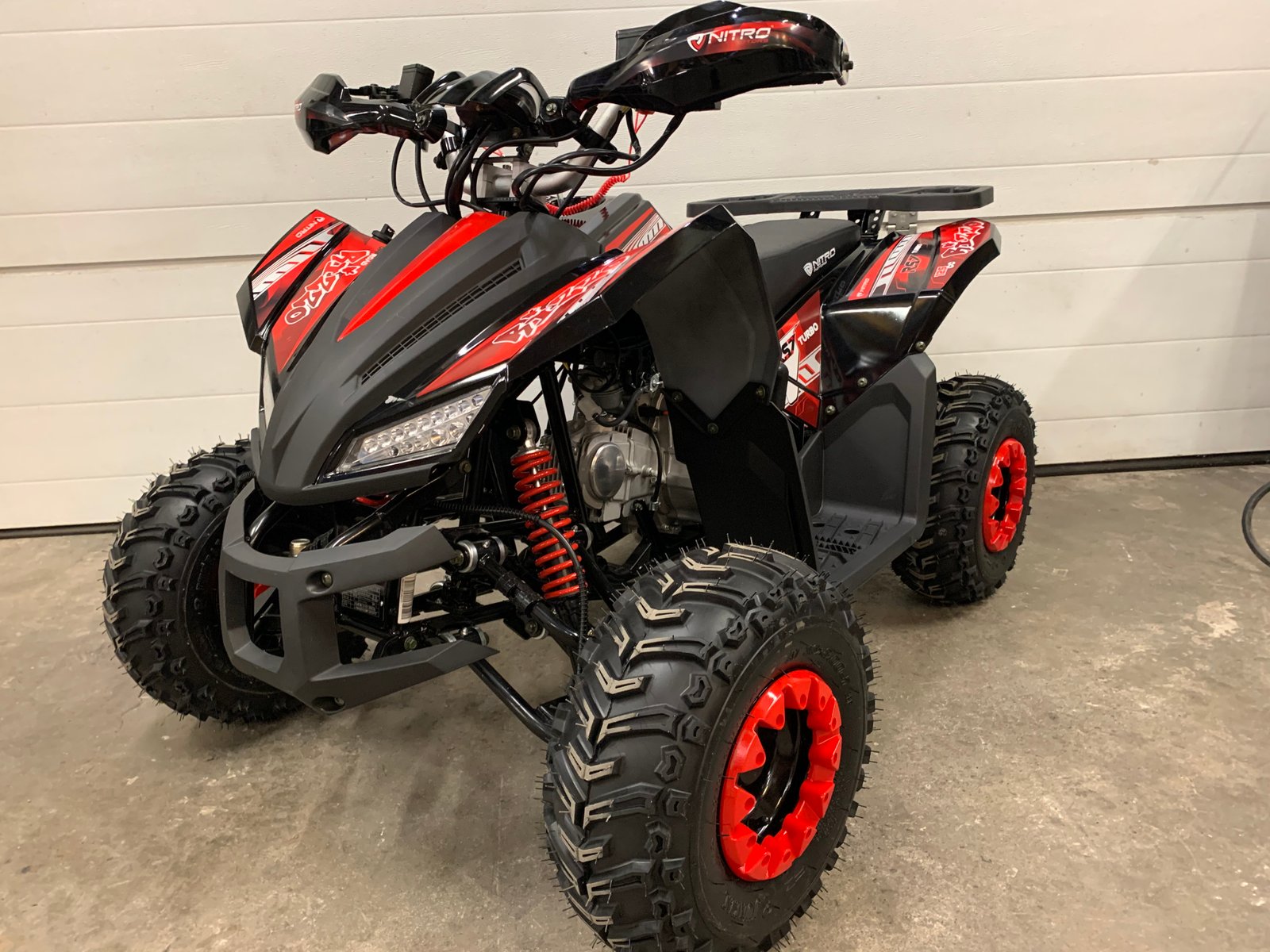 Quad nitro rizzo 125cc 7P (10 ans et +) - rouge