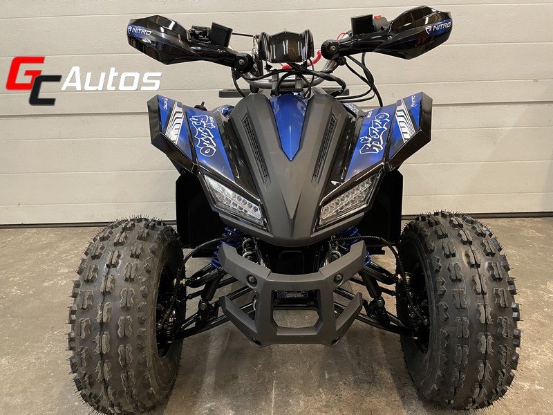 Quad nitro rizzo 125cc 8P (12 ans et +) - bleu
