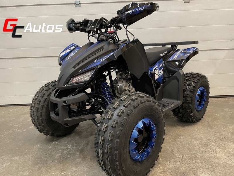 Quad nitro rizzo 125cc 8P (12 ans et +) - bleu
