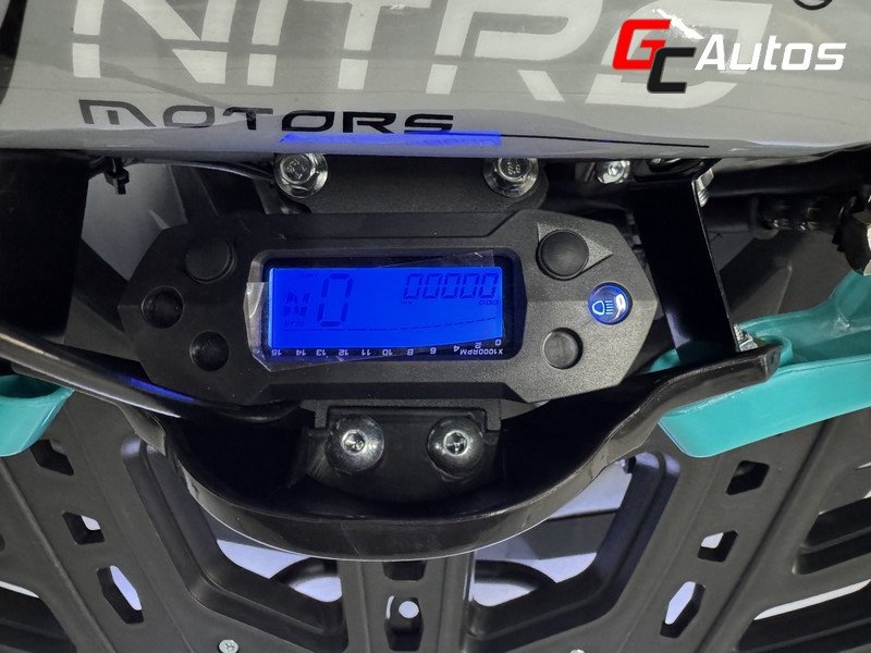 Quad NITRO Dustrider 125 cc automatique 8 pouces (10 ans et + ) - bleu