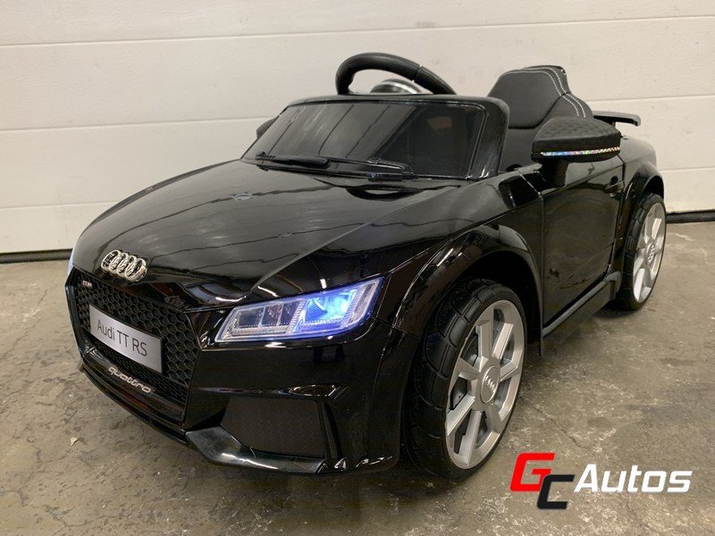 Voiture électrique Audi TT RS  - noir