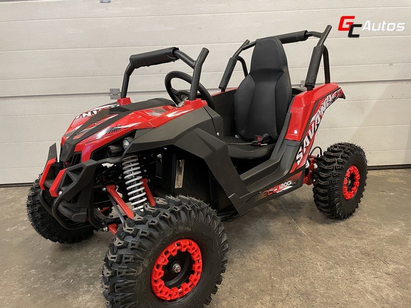 Buggy electrique savana (5 ans/12 ans) - rouge