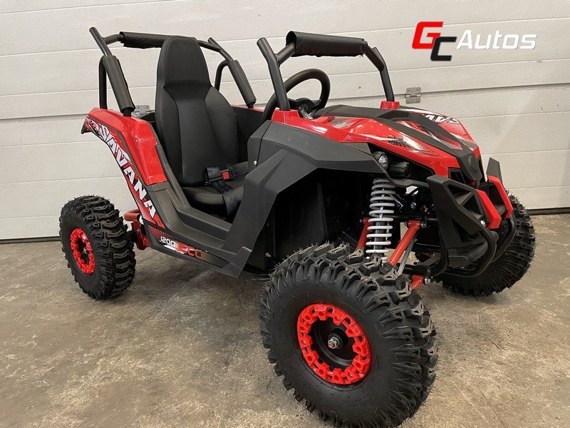 Buggy electrique savana (5 ans/12 ans) - rouge