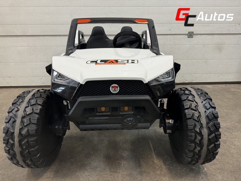 Buggy électrique crawler 24V 4 moteurs 2 x 300W + 2 x 35W - Blanc