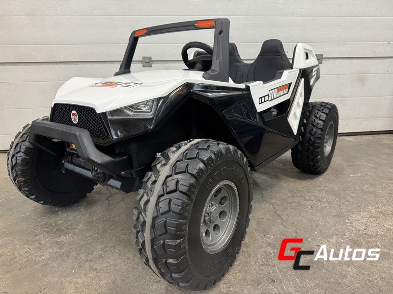 Buggy électrique crawler 24V 4 moteurs 2 x 300W + 2 x 35W - Blanc