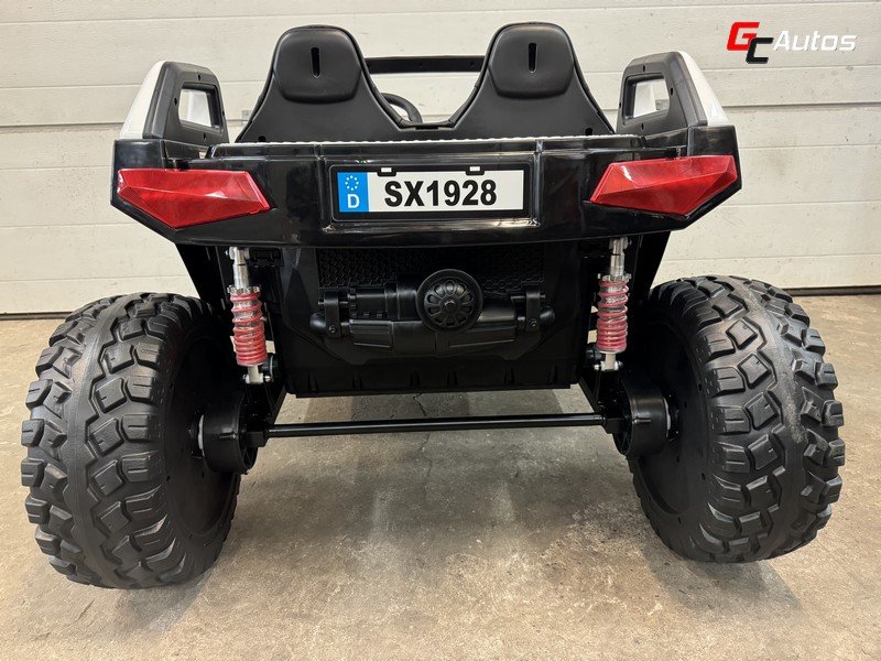 Buggy électrique crawler 24V - 4 moteurs 2 x 300W et 2 x 35W - blanc