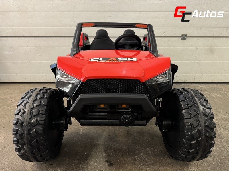 Buggy électrique crawler 24V 4 moteurs 2 x 300W + 2 x 35W - rouge