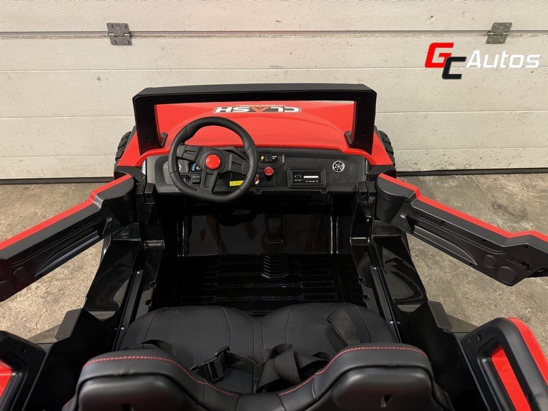 Buggy électrique crawler 24V 4 moteurs 2 x 300W + 2 x 35W - rouge