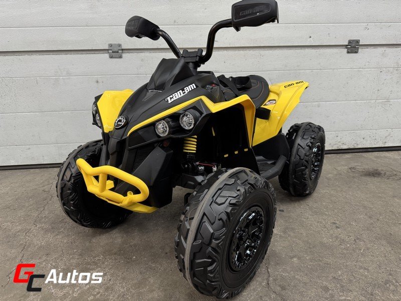 Quad électrique can-am 4x35W (1/5ans) - jaune