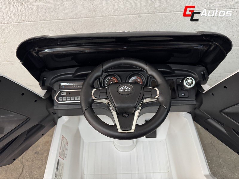 Camion électrique porte container 4x35w (10 mois /5 ans)  - blanc