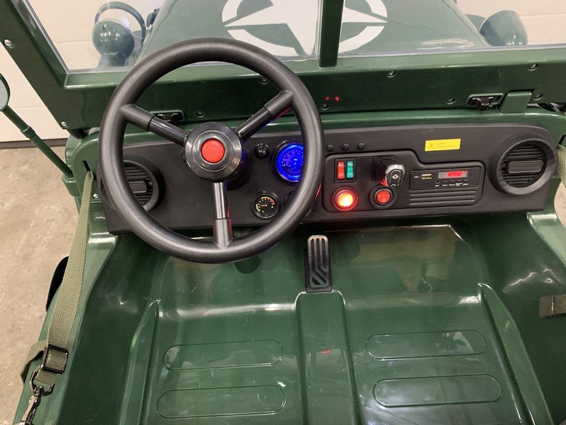 Jeep électrique willys army 24 V 