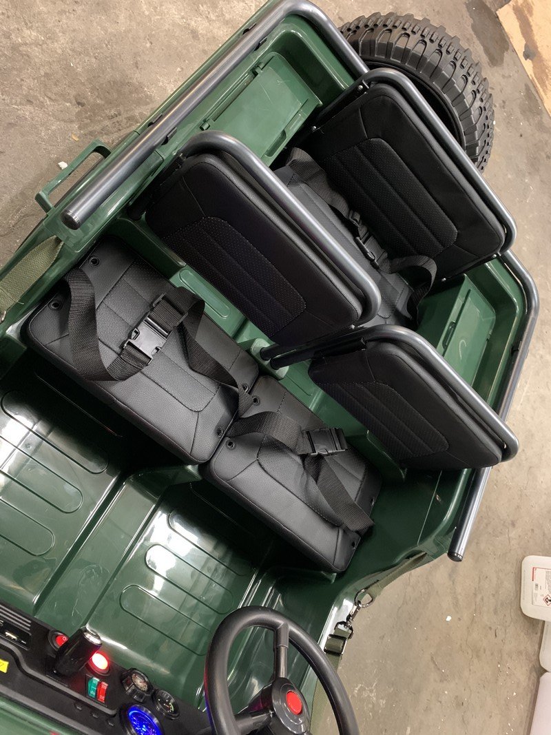 Jeep électrique willys army 24 V 