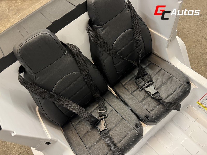 Voiture électrique Mercedes G63 AMG 24V 4X50W - blanc