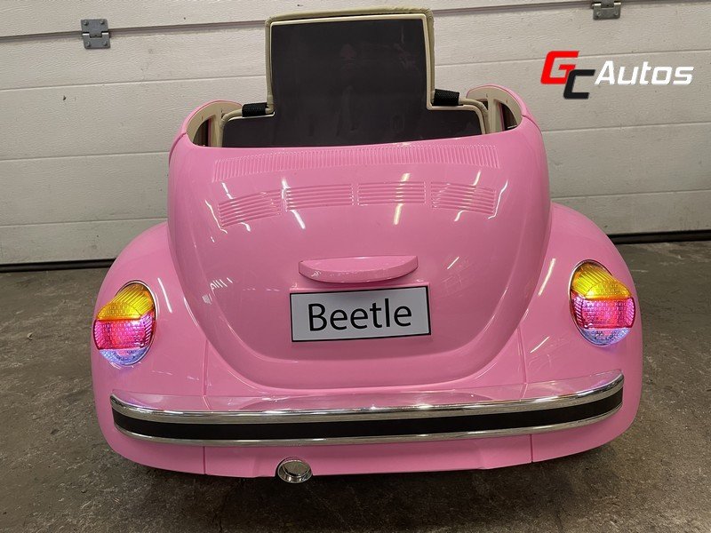 Voiture électrique Volkswagen Coccinelle Beetle - rose